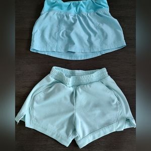 Girls 4/5 Athleisure shorts